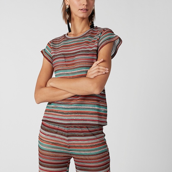 Striped Multicolor Top - Picture 2 of 4